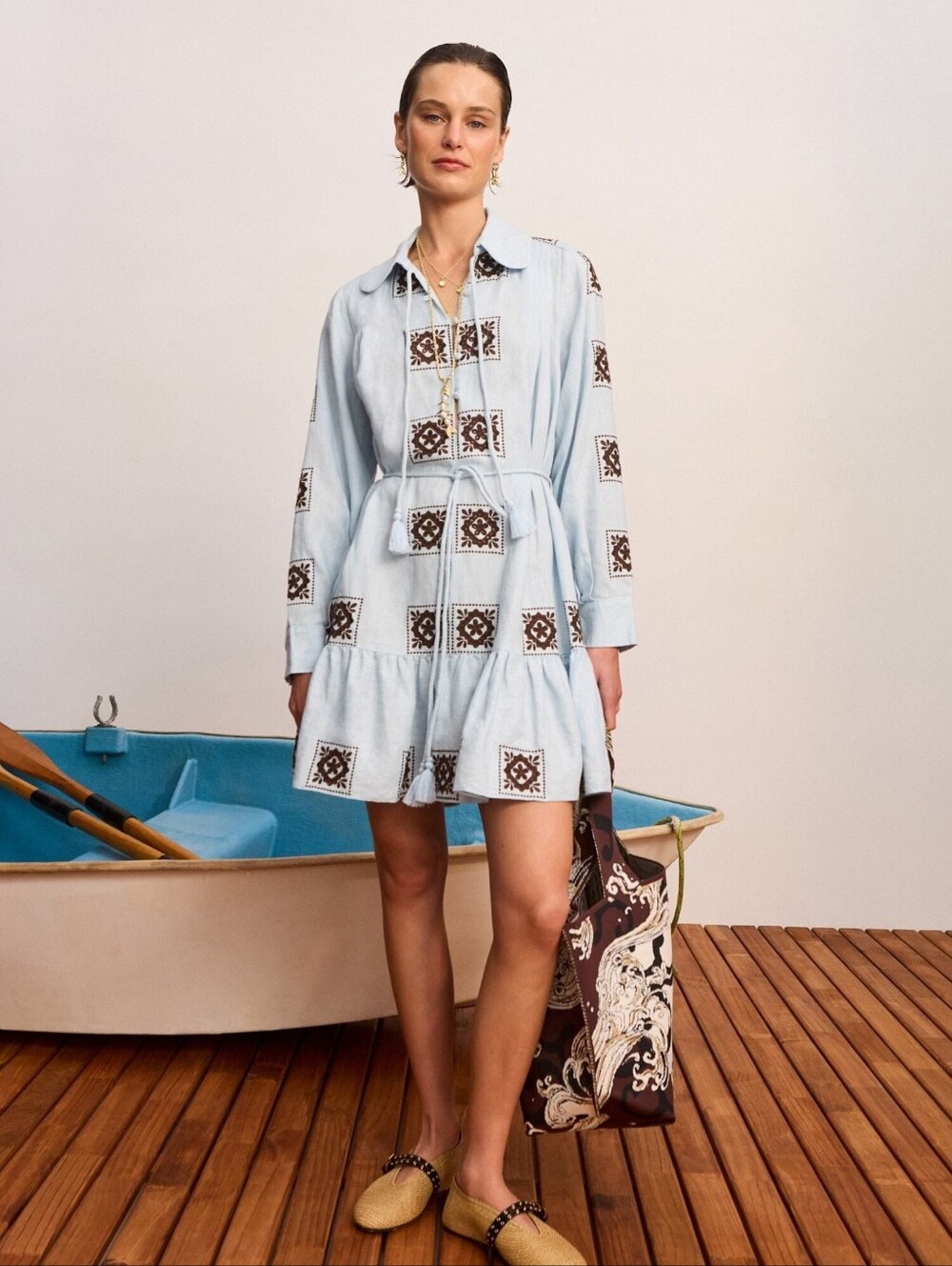 Alemais grace mini dress